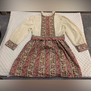 Vintage A KATE GREENAWAY keepsake Girl’s Cute Long Sleeve Dress Size 6x
